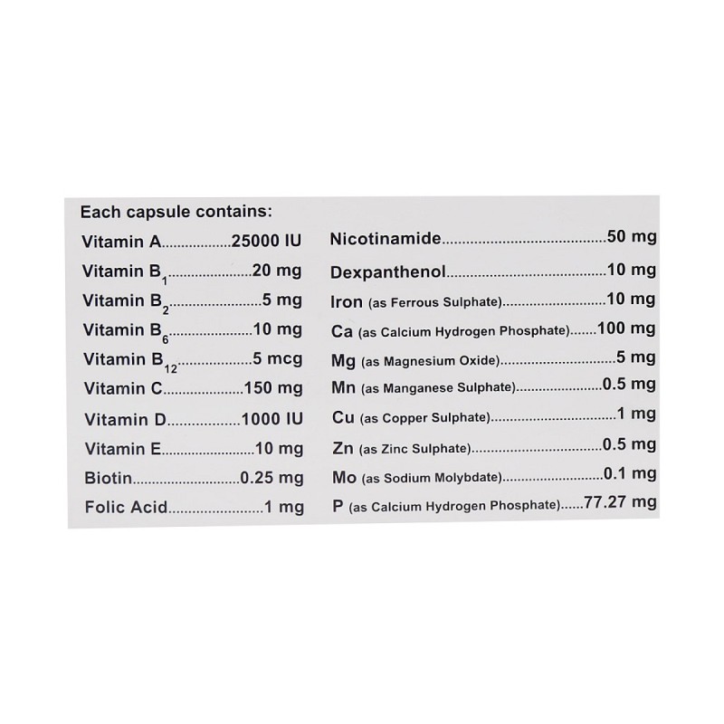 Multivitamin Therapeutic