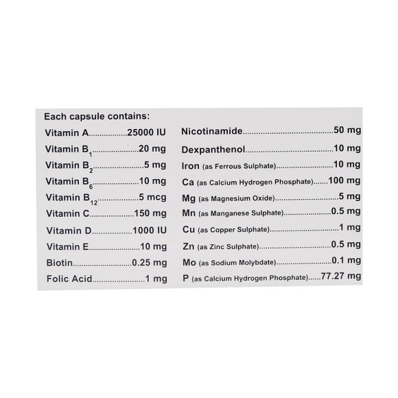 Multivitamin Therapeutic