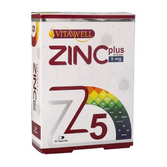 Vitawell Zinc Plus 5 mg 30
