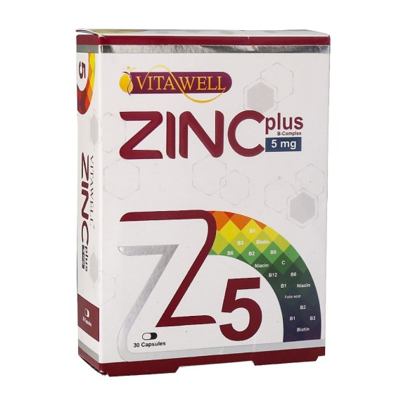 Vitawell Zinc Plus 5 mg 30