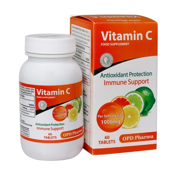 OPD Pharma Vitamin C 1000 mg 60 Tablets