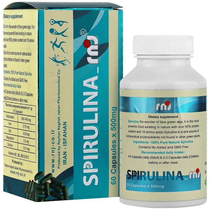 Spirulina rnj 60 Capsules
