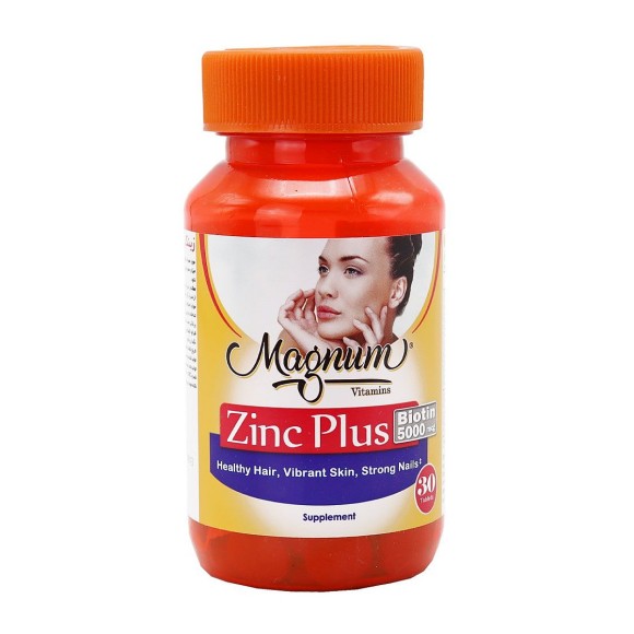 Zinc Plus Biotin 5000 mcg