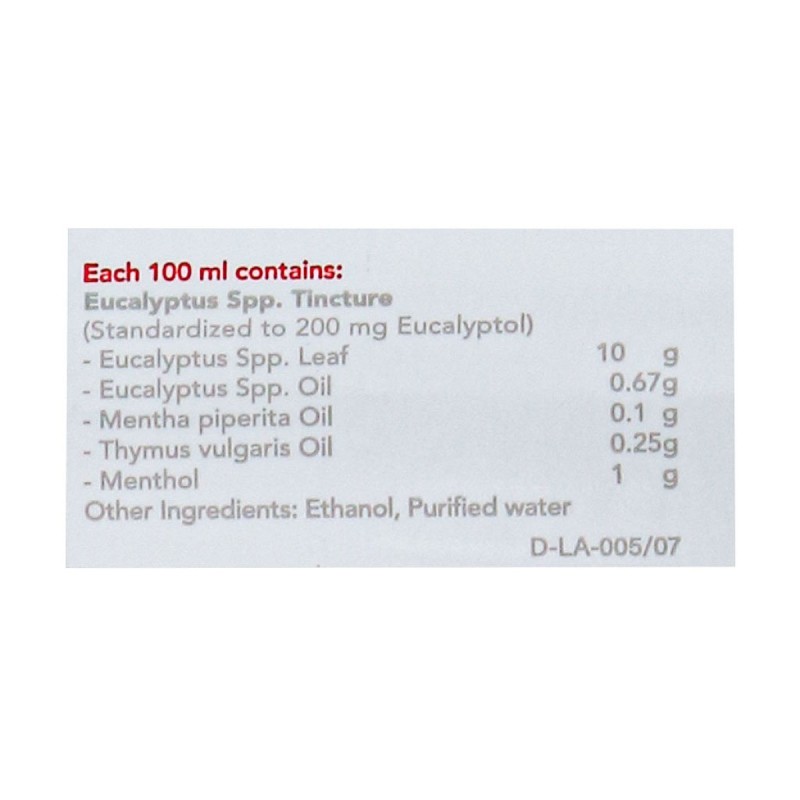 Eucalyptus Inhaler 60 ml
