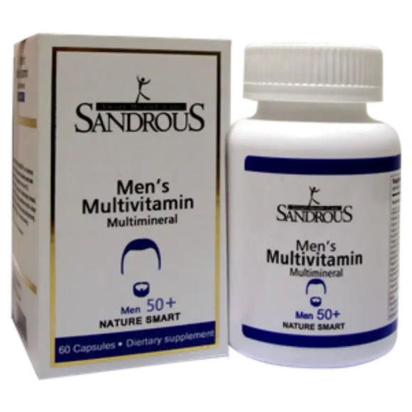 Mens Multivitamin Multimineral Over 50 Old