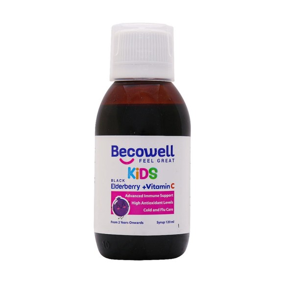 Becowell Black Elderberry Syrup