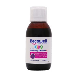 Becowell Black Elderberry Syrup