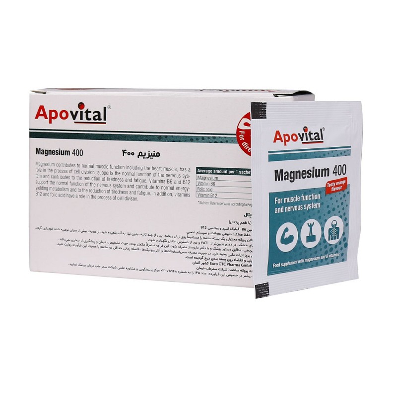 Apovital Magnesium 400 mg