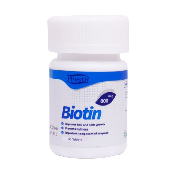 Hi Health Biotin 800 mcg