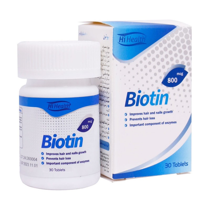 Hi Health Biotin 800 mcg