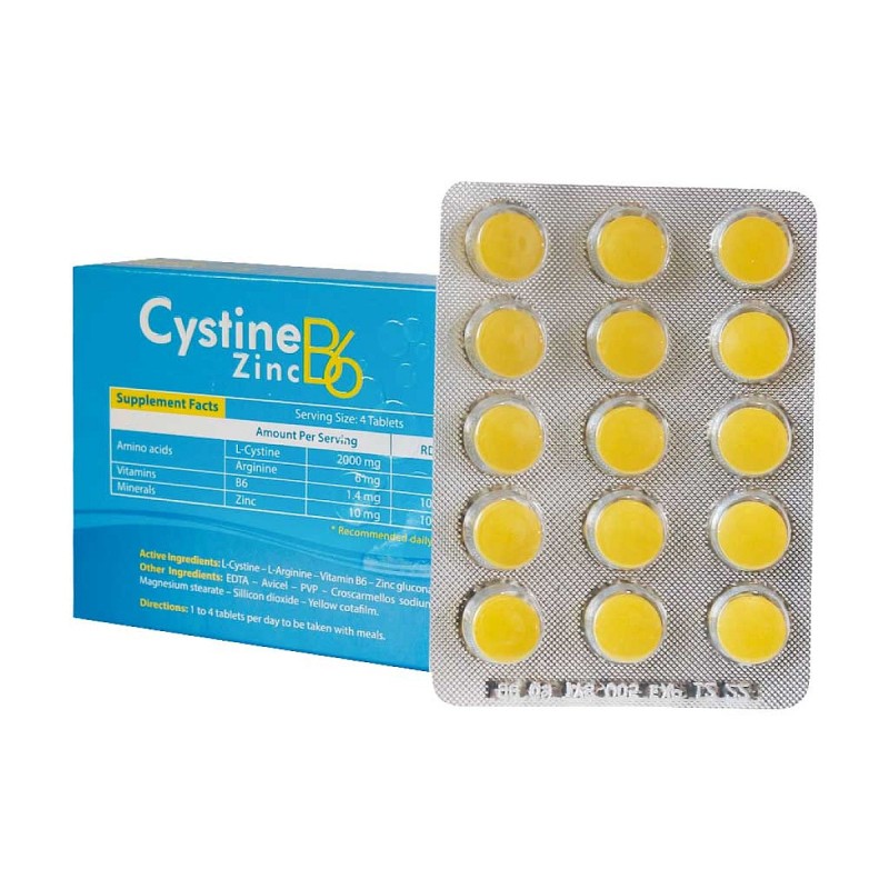 Cystine B6 Zinc 60